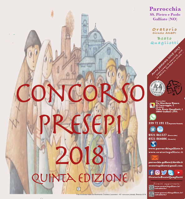 Concorso presepi 2018