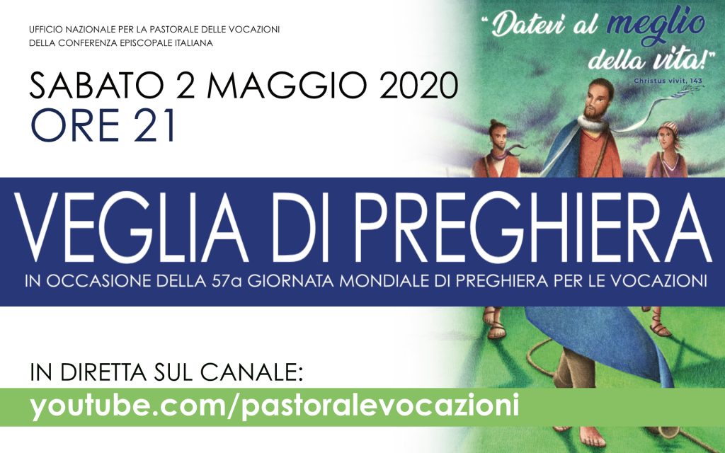 Veglia di preghiera per le vocazioni 2 maggio ore 21