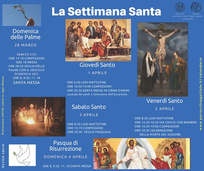 La Settimana Santa – adulti