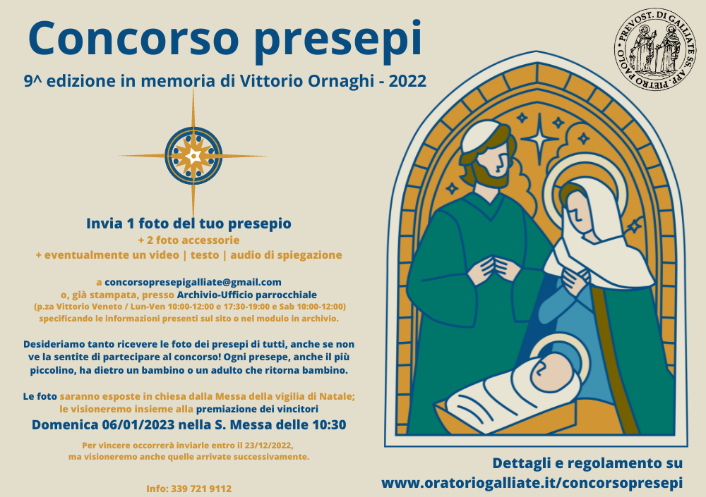 Concorso presepi 2022