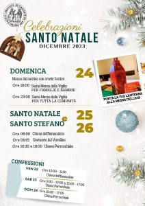 Celebrazioni del Santo Natale 2023