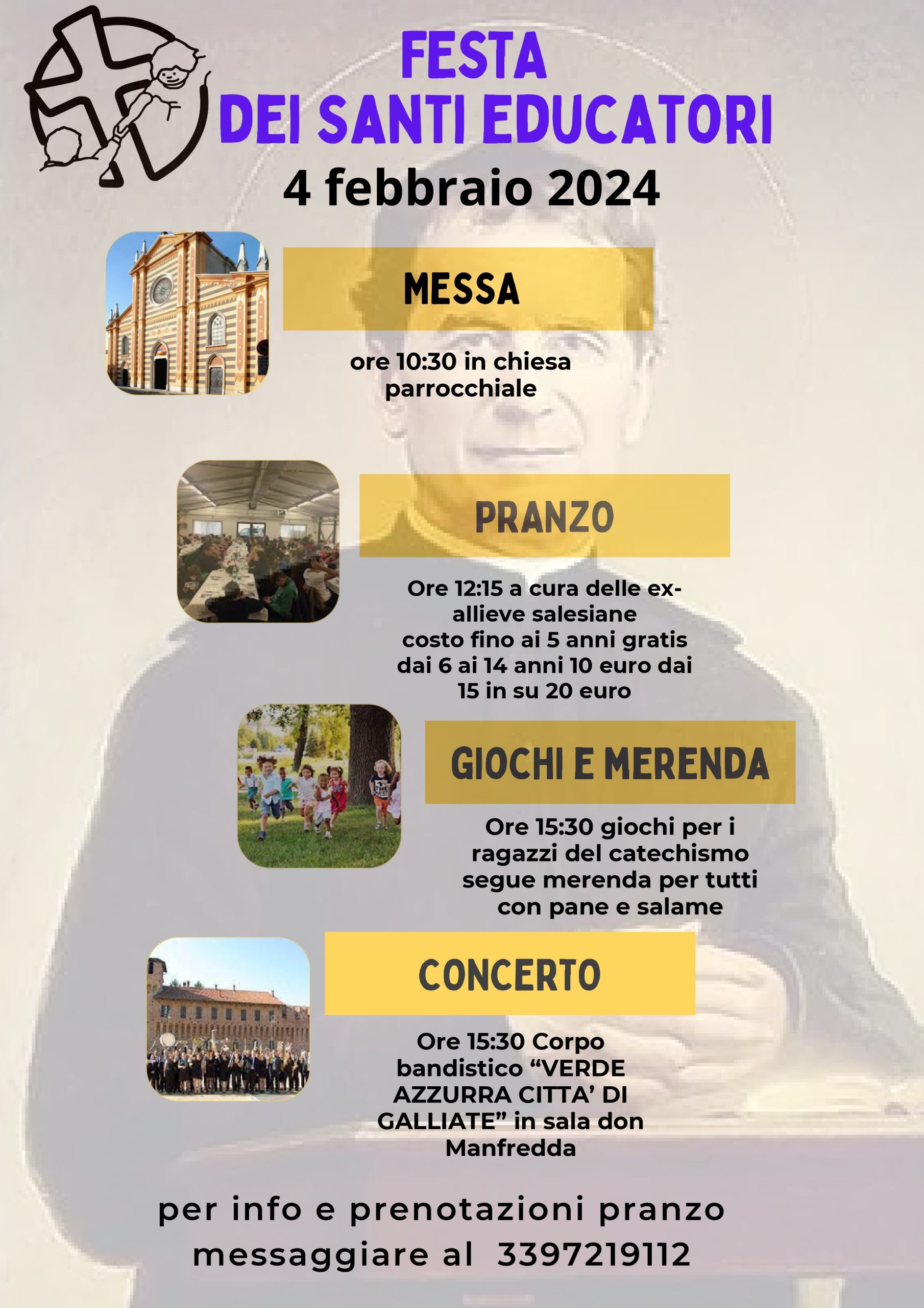 Festa dei Santi Educatori 2024