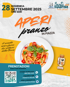 Aperipranzo in piazza