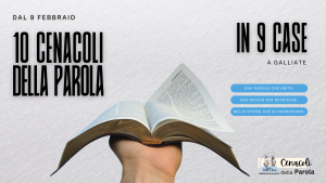 Dal 9 febbraio iniziano i cenacoli