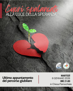 Cuori spalancati… alla luce della Speranza
