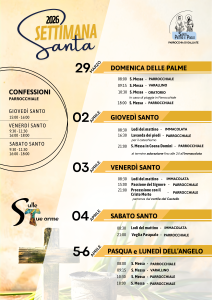 Sulle Tue Orme: il cammino della Settimana Santa